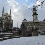 st_pauls_cathedral_and_town_hall_dunedin_nz