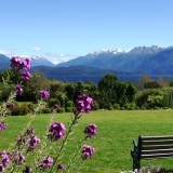 High Leys Lodge garden and view 1