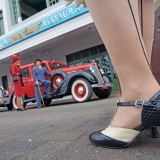 Art Deco in Napier, Hawkes Bay, New Zealand.  Model Releases #525, 526 & 527.