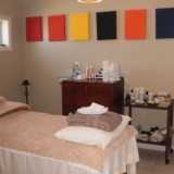 Spa therapy room