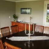 The dining room