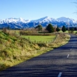 The Four Peaks with snow
