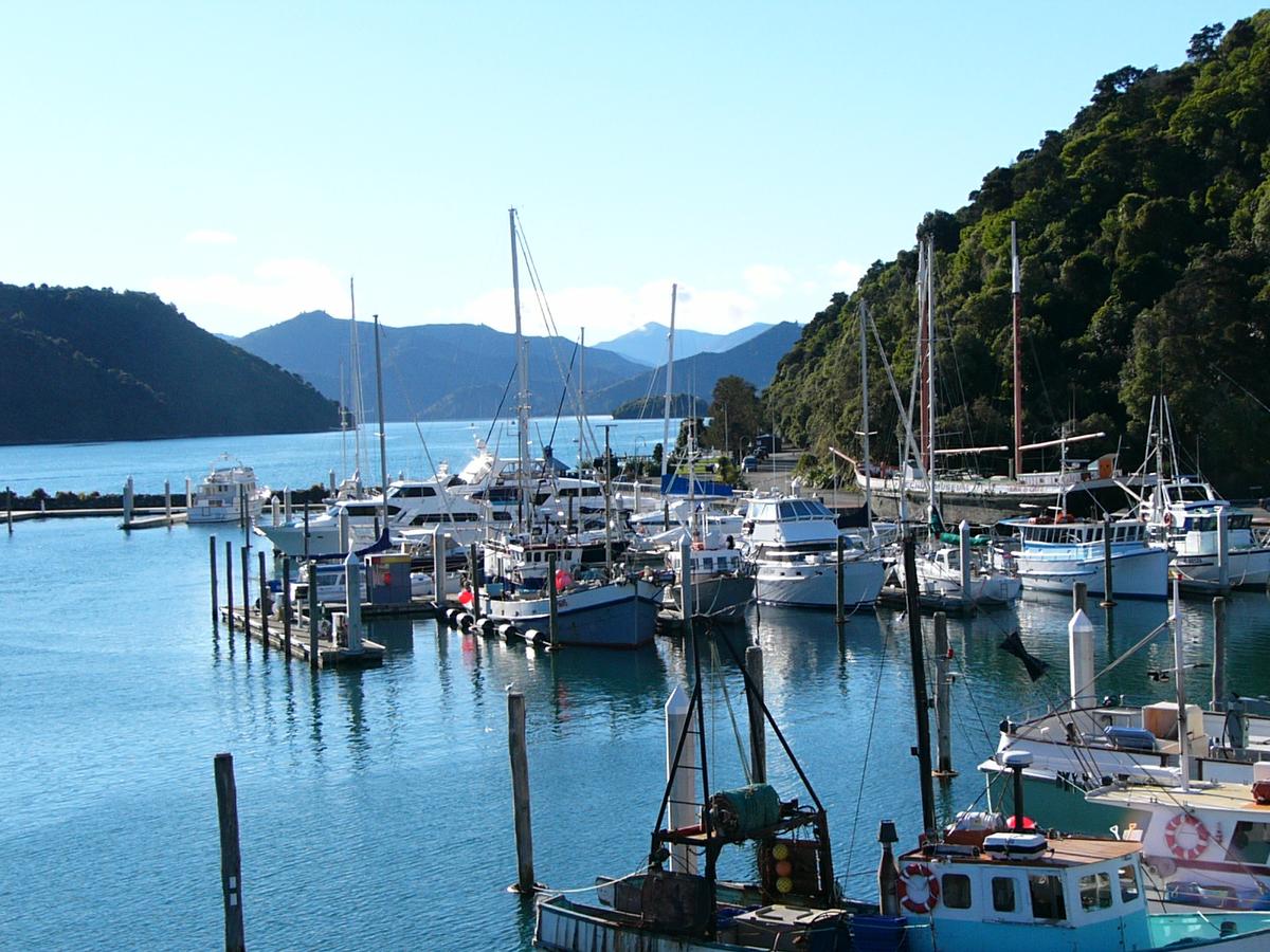 Picton Harbour from Coathanger Bridge