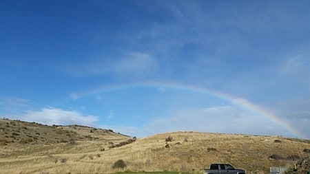 Pukaki Rainbow